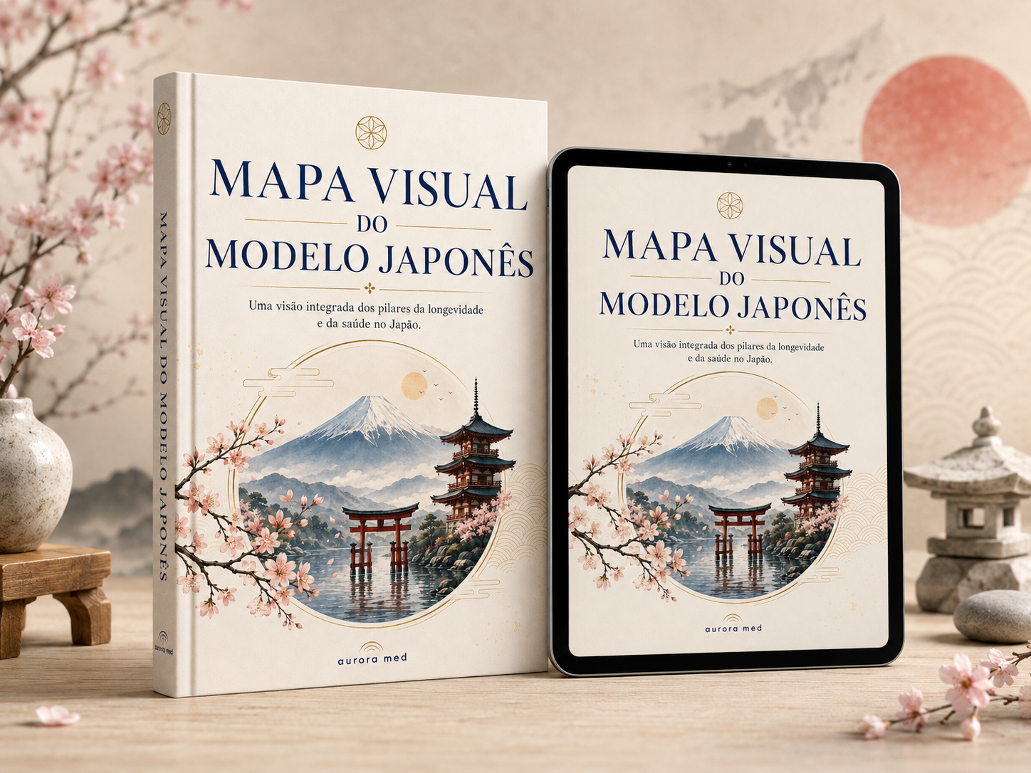 Mapa visual do modelo japonês de longevidade